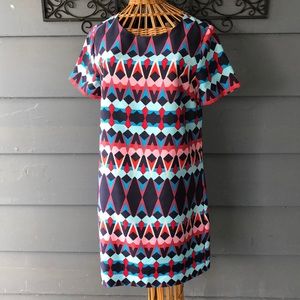J Crew Print Dress 4